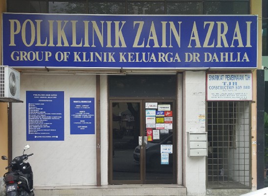 Poliklinik Zain Azrai Selangor Malaysia Find A Clinic With Getdoc