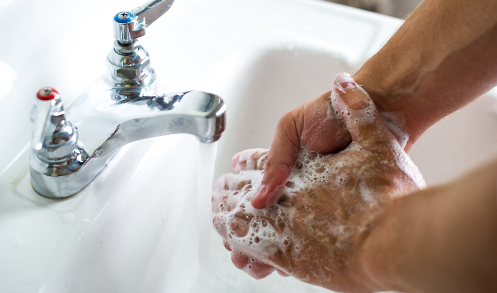washing hands important
