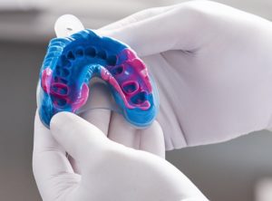 Teeth impression for fabricating dental crown