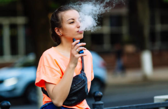 Young people who vape may be more likely to start smoking